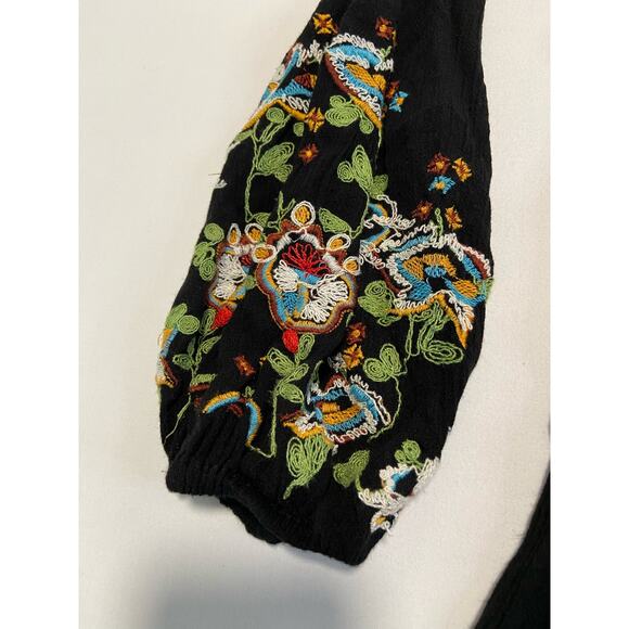 Free People Oxford Embroidered Mini Dress size small - Picture 4 of 9